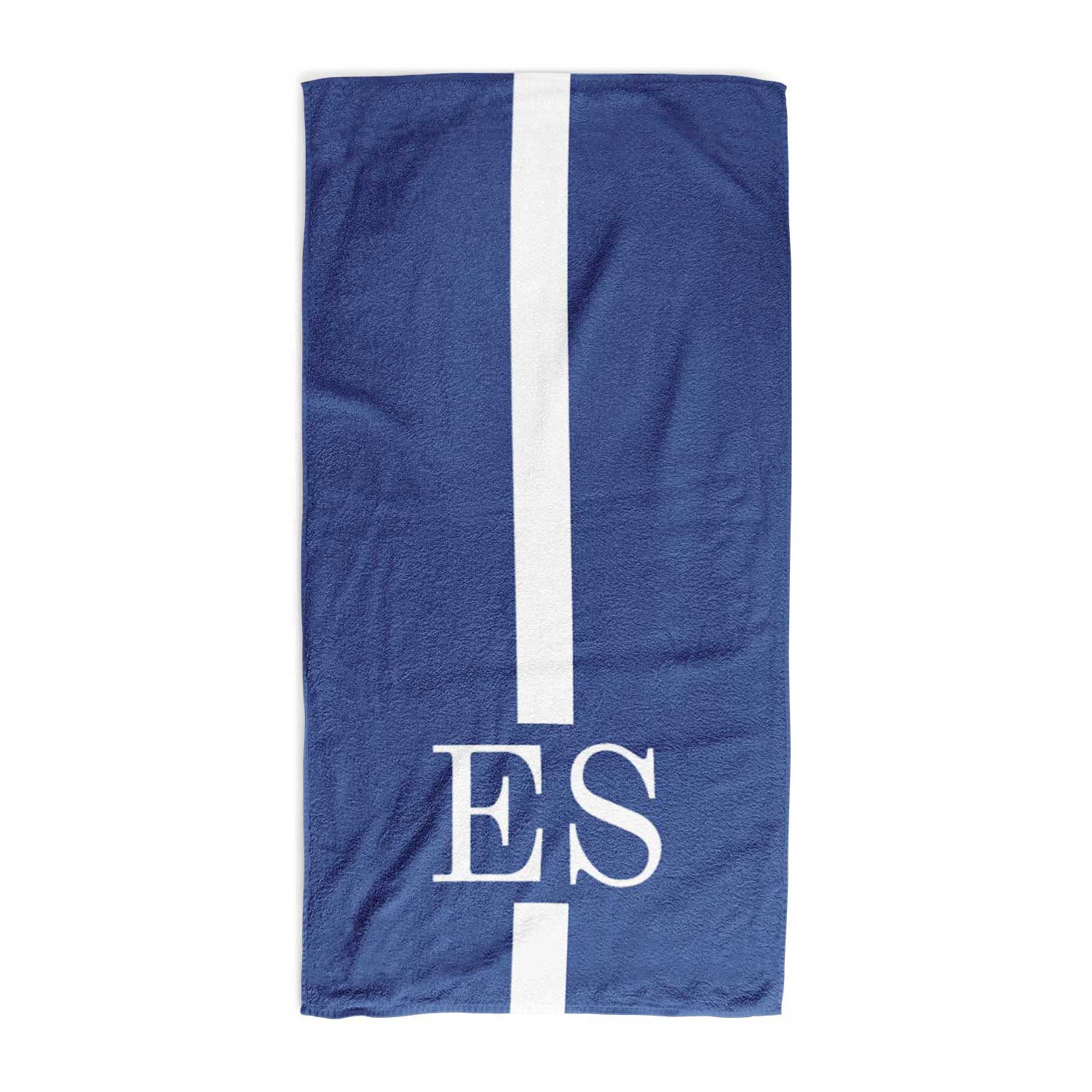 Initial Stripe Personalised Towel